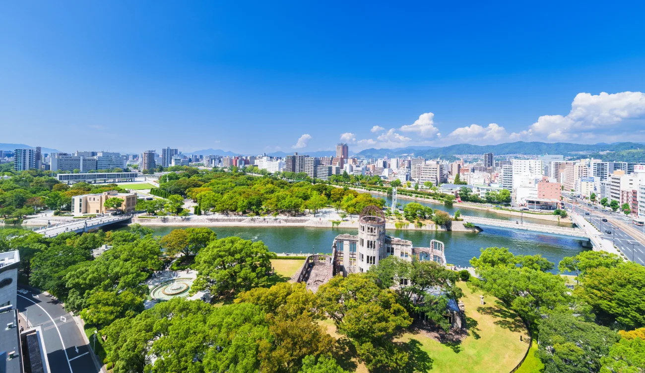 広島市街の風景