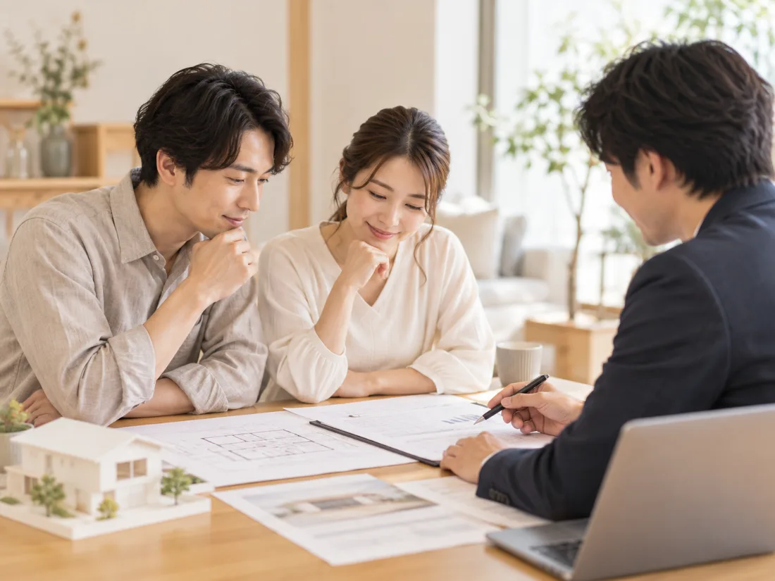 住宅の打ち合わせ